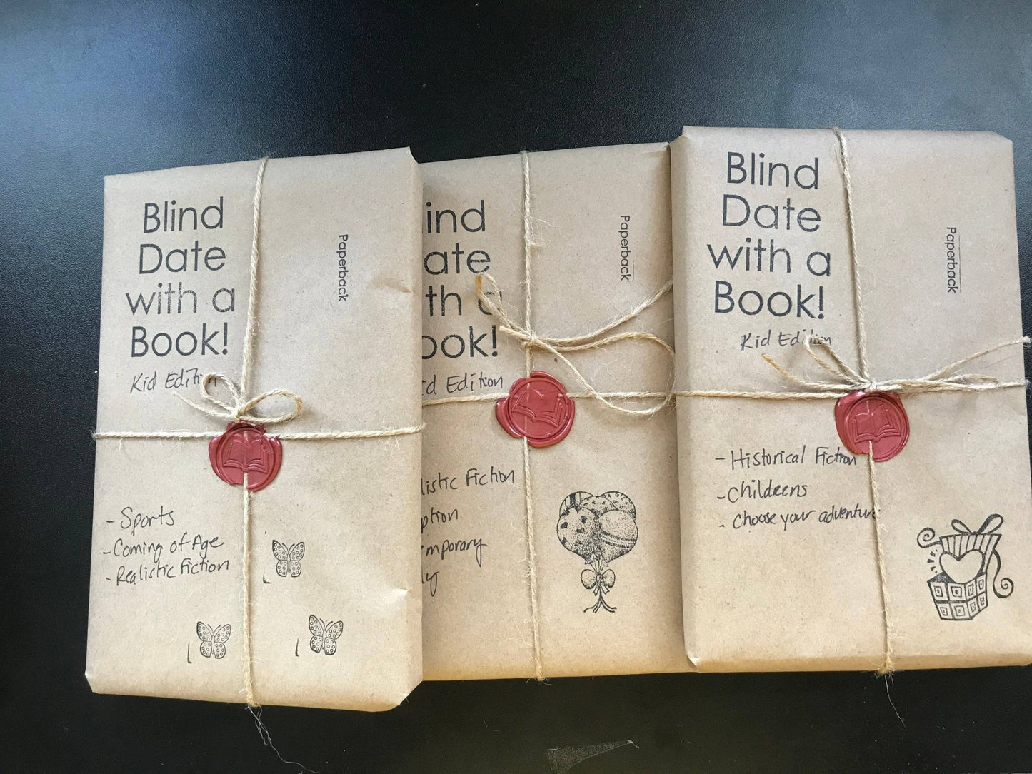 Blind Date With a Book KID EDITION ages 8 - 12 - Creative Sara Boutique
