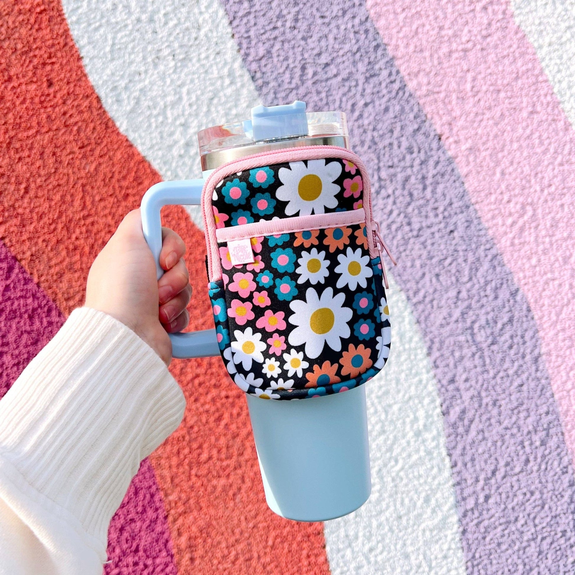 Water Bottle Backpack - Darling Daisy - Creative Sara Boutique