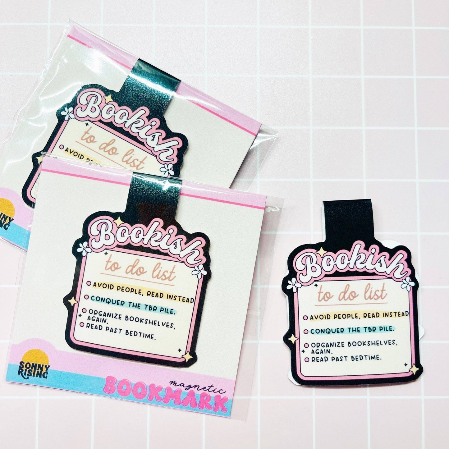 Bookish To Do List - Magnetic Bookmark - Creative Sara Boutique