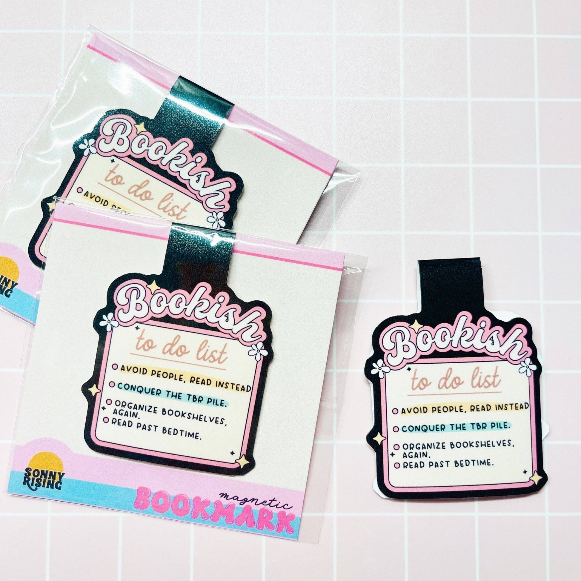 Bookish To Do List - Magnetic Bookmark - Creative Sara Boutique