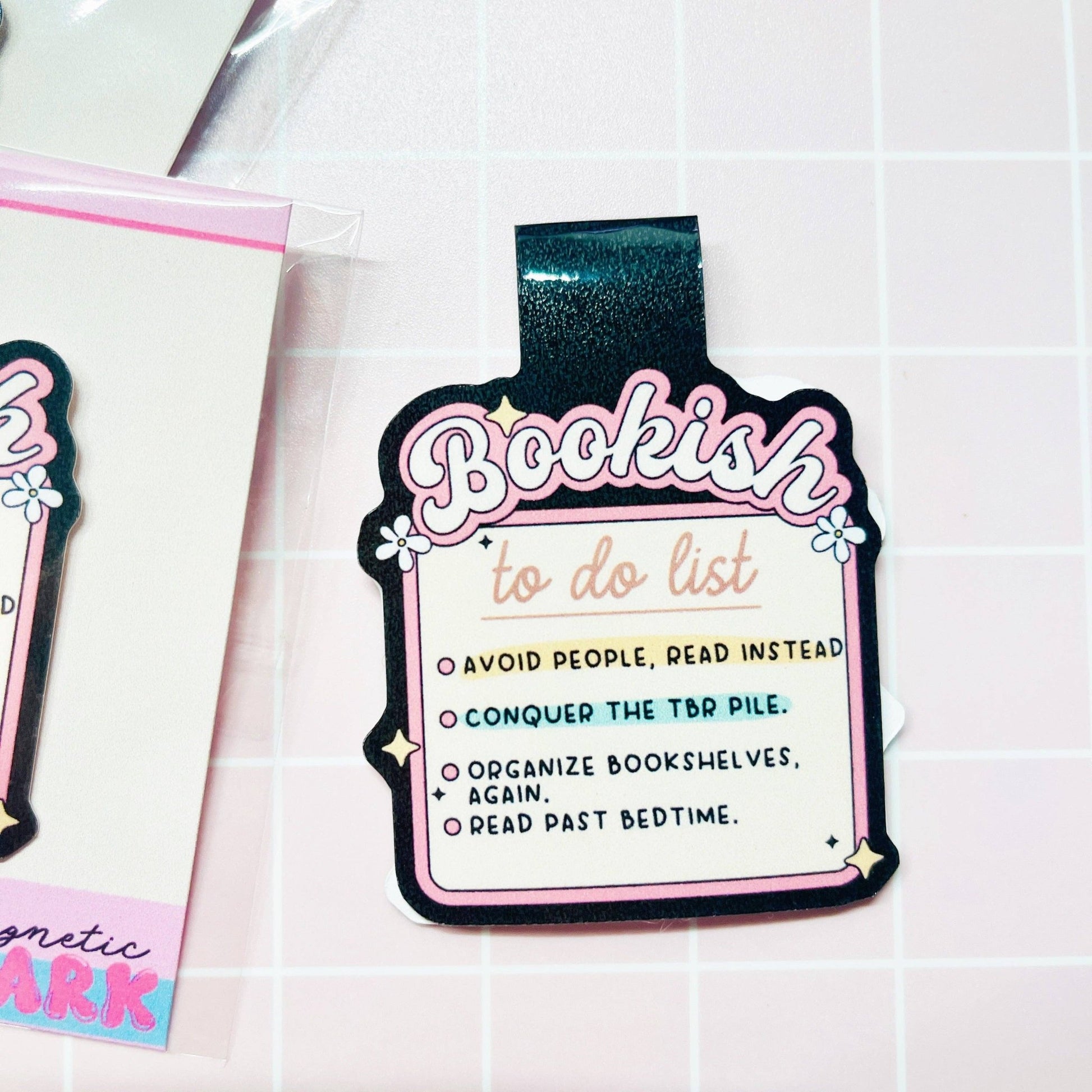 Bookish To Do List - Magnetic Bookmark - Creative Sara Boutique