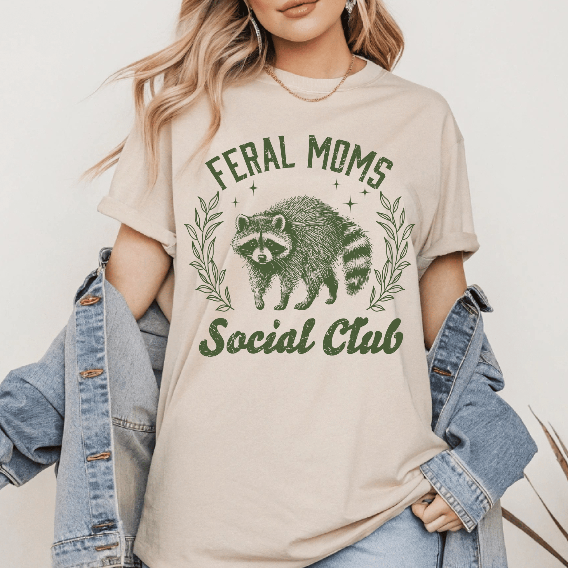 Feral Moms Social Club T-Shirt - Creative Sara Boutique