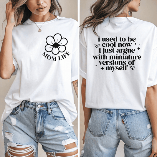 Mom Life Miniature Versions T-Shirt - Creative Sara Boutique