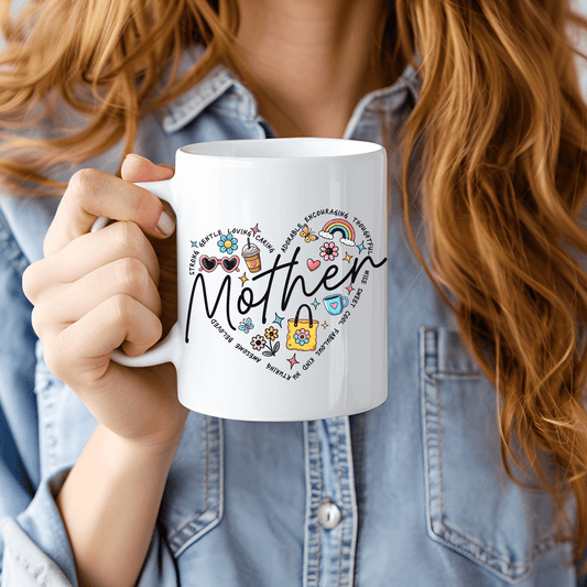 Mother Heart 15 oz Mug - Creative Sara Boutique
