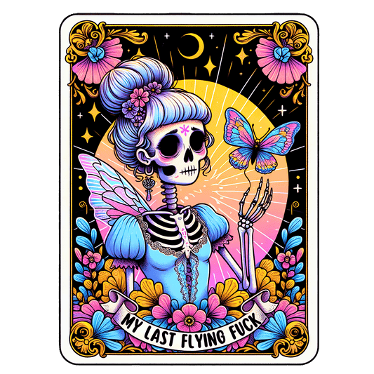 My Last Flying F@K Decal - Creative Sara Boutique